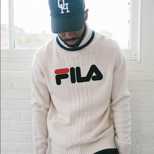 fila turtleneck sweater